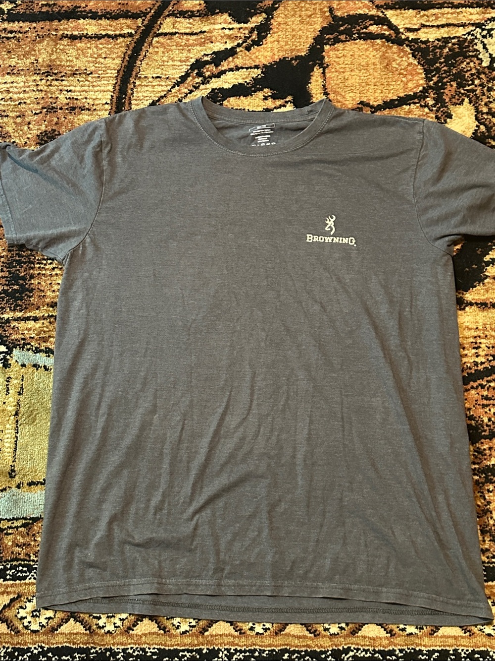 Browning Short Sleeve Logo Tee - Gray